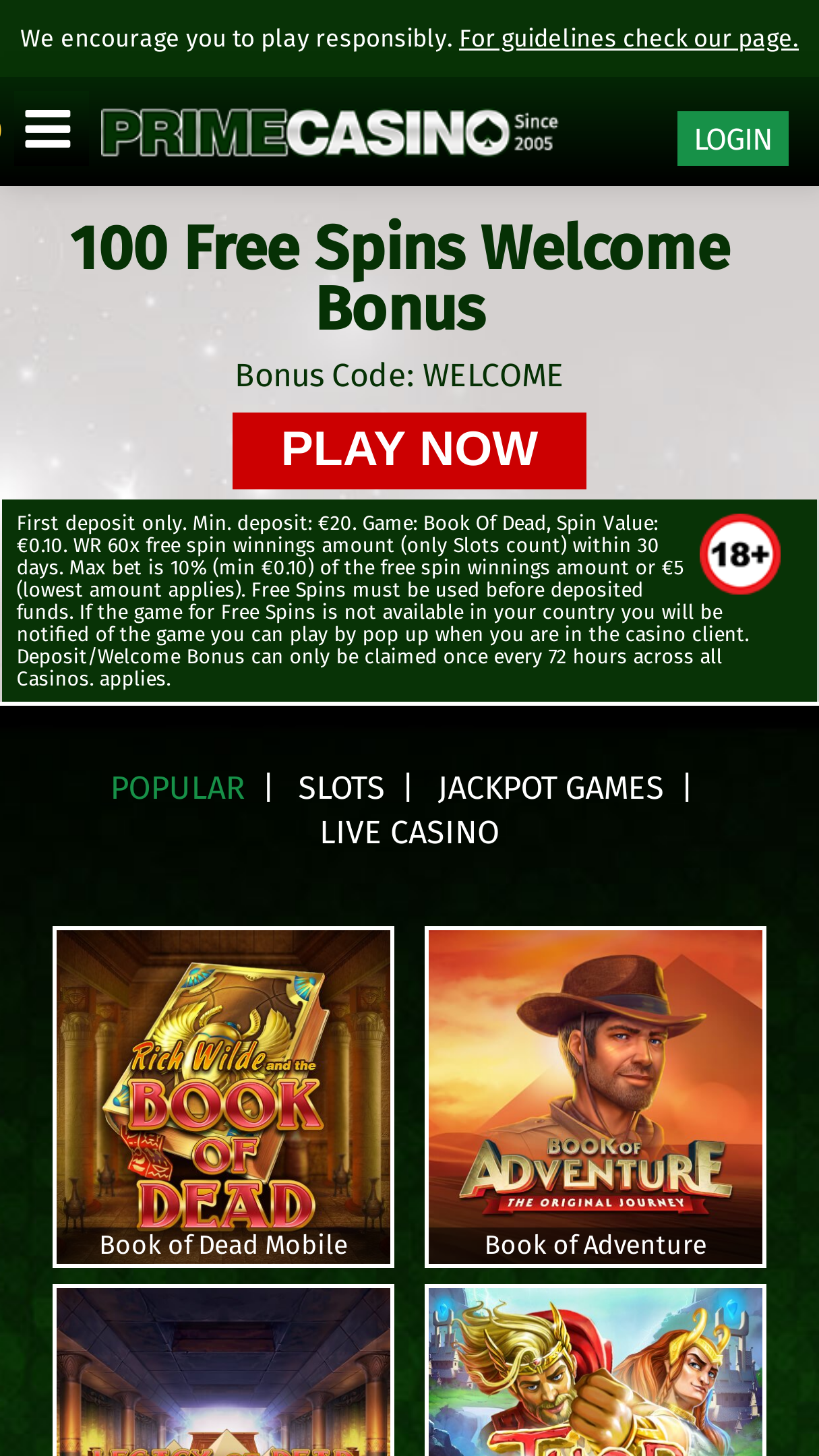 Primecasino Primecasino