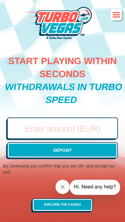 TurboVegas mobil screenshots