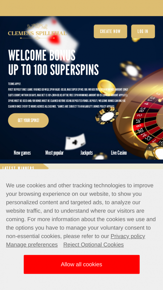 Clemens Spillehal mobil screenshots