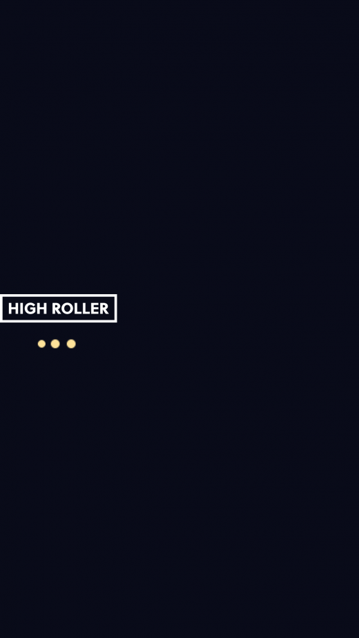 Highroller Casino mobil screenshots