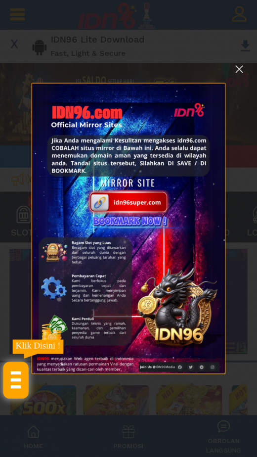 Goliath Casino mobil screenshots