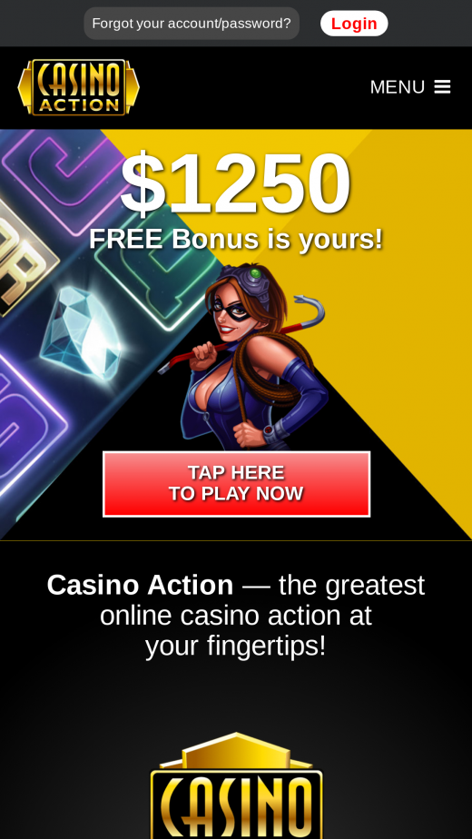 Casino Action mobil screenshots