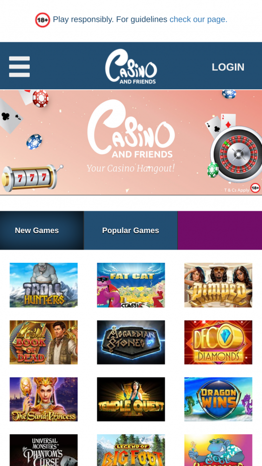 Betsson casino mobile