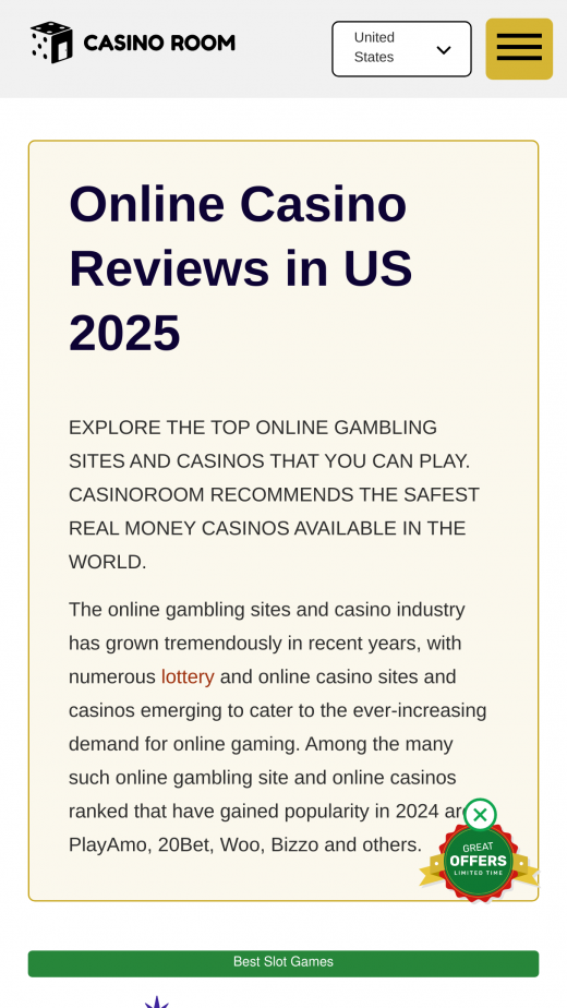 Casino Room mobil screenshots
