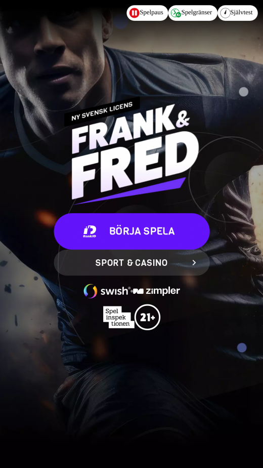 Frank & Fred Casino mobil screenshots